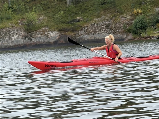 Kajakpaddling på Blidö 