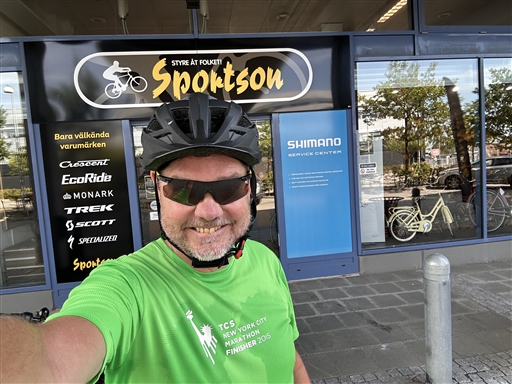 Cykla hem Ps cykel